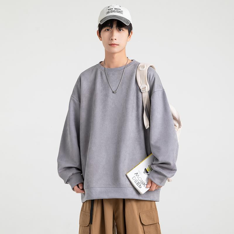 Autumn And Winter Stiff Oversize American Retro Suede Jacket