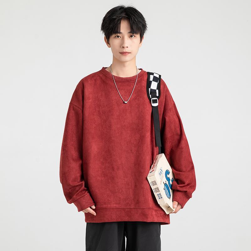 Autumn And Winter Stiff Oversize American Retro Suede Jacket