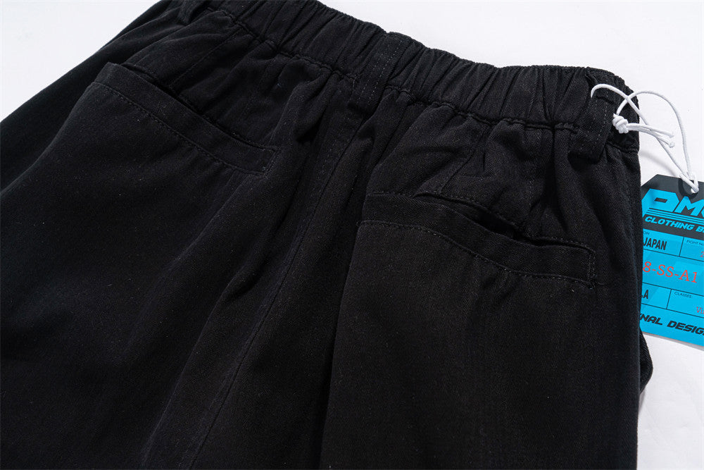 Multi-pocket Cargo Pants Men's Loose Street