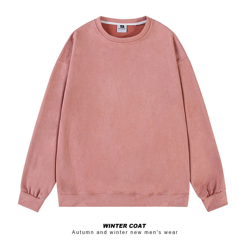 Autumn And Winter Stiff Oversize American Retro Suede Jacket